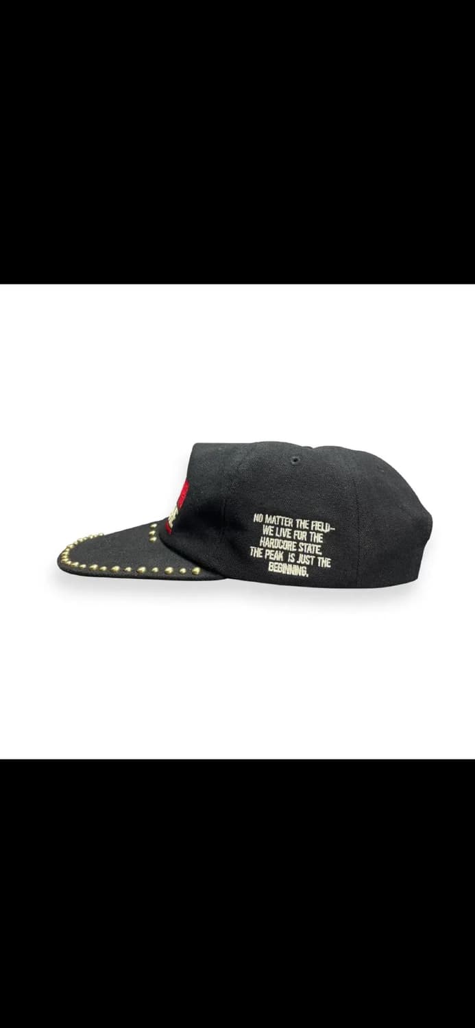 하드코어러버 모자 H.C STUD. BLACK. CAP. 상품이미지3