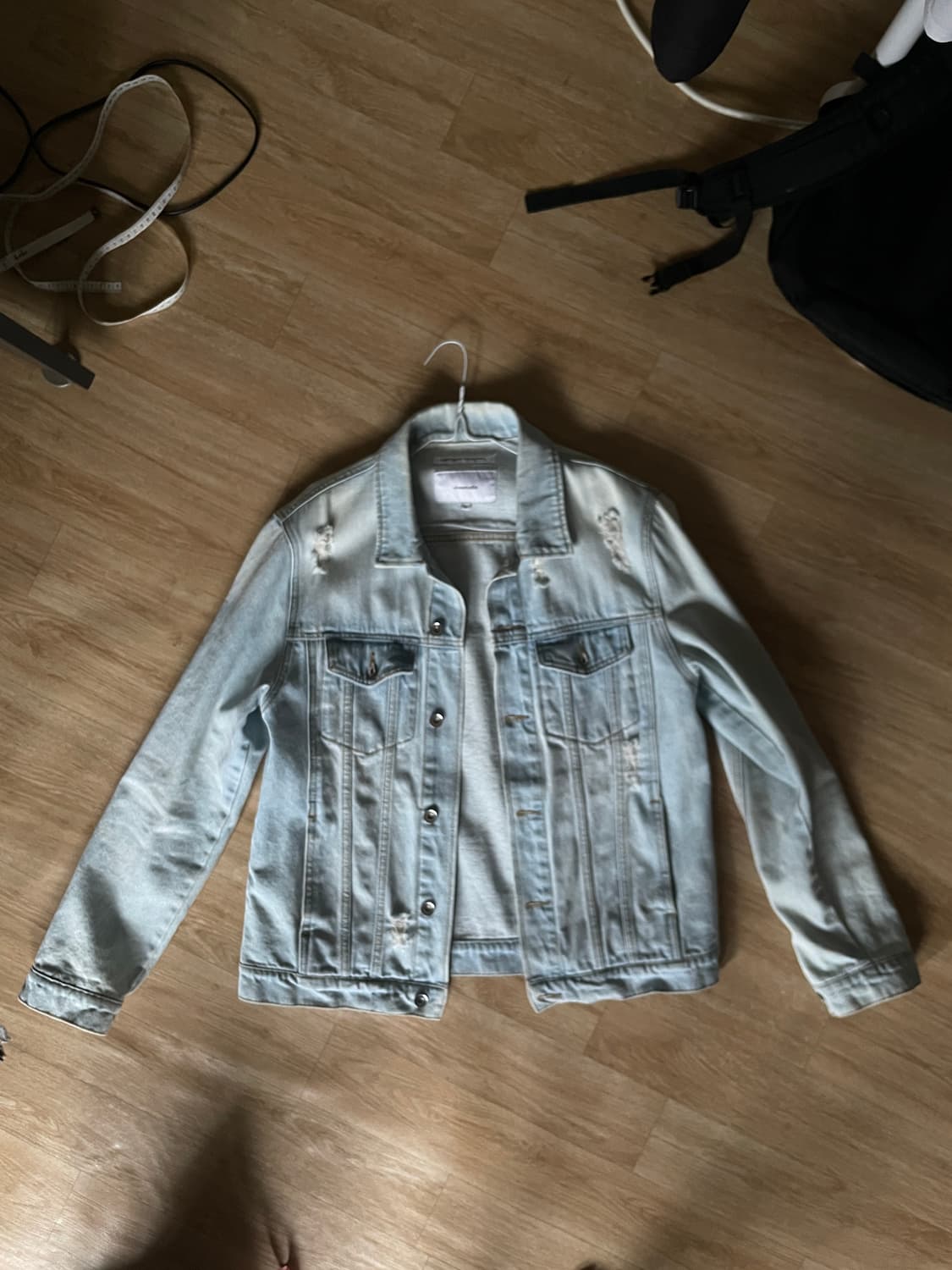 비바스튜디오 데미지 크러시드 자켓 m 상품이미지2