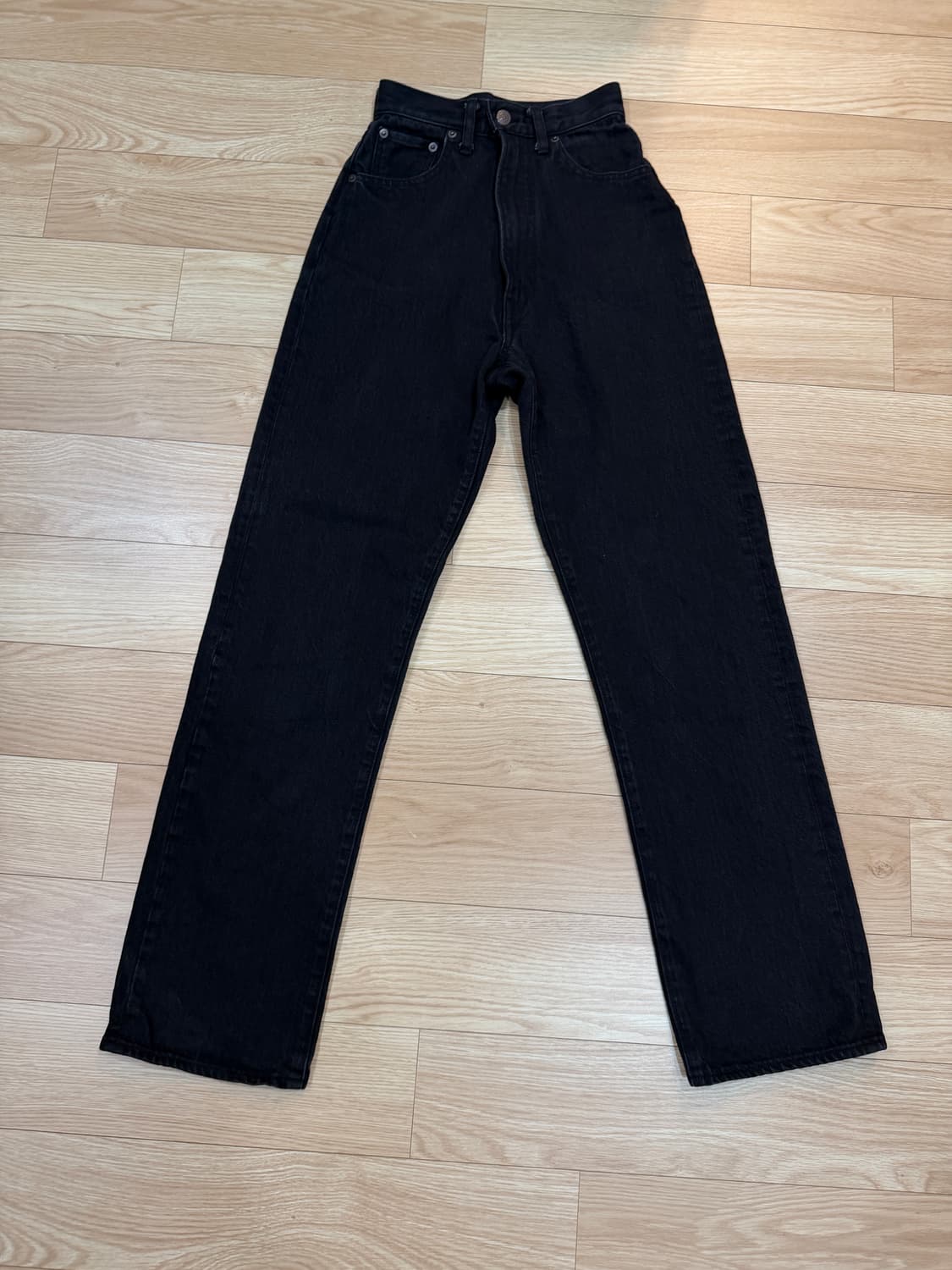 ANATOMICA 블랙 데님 팬츠 상품이미지1