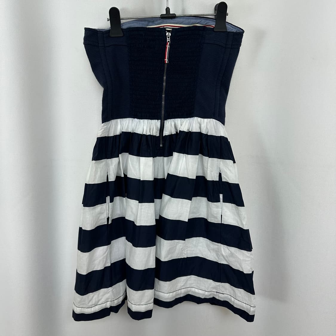   힐피거데님 여자 스트라이프 미니 탑원피스 S 때 상품이미지4