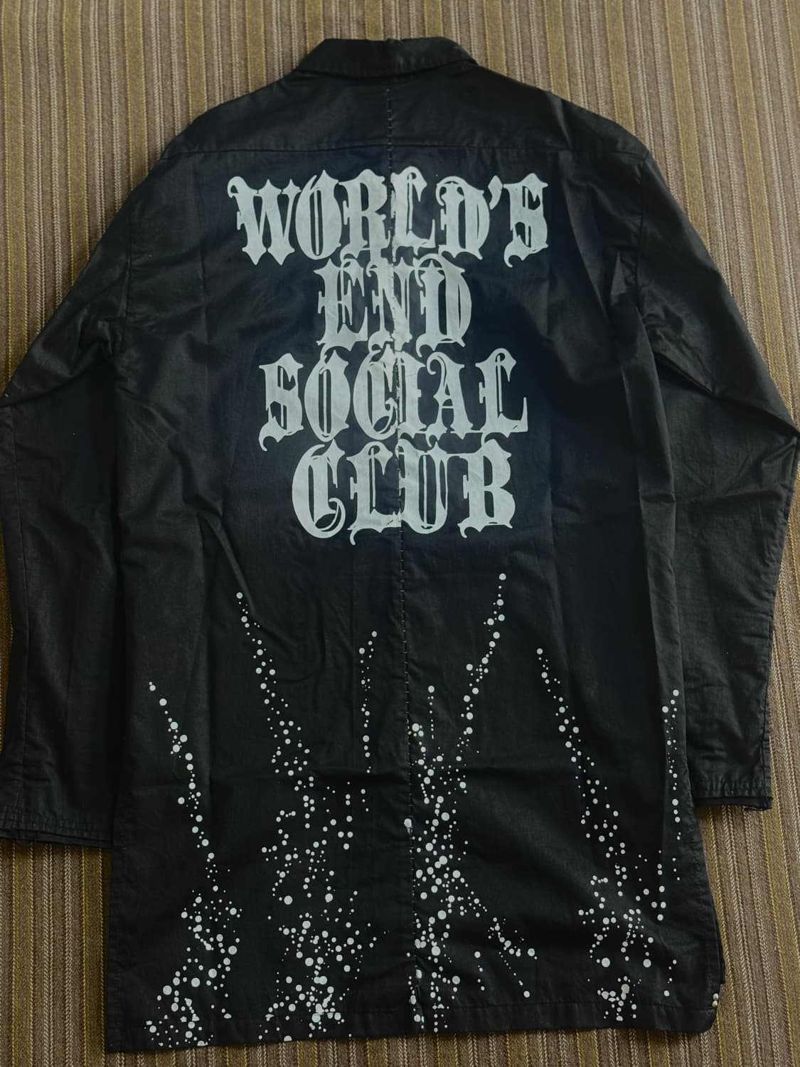 Kmrii ’World's End Social Club‘ 롱 셔츠 상품이미지1