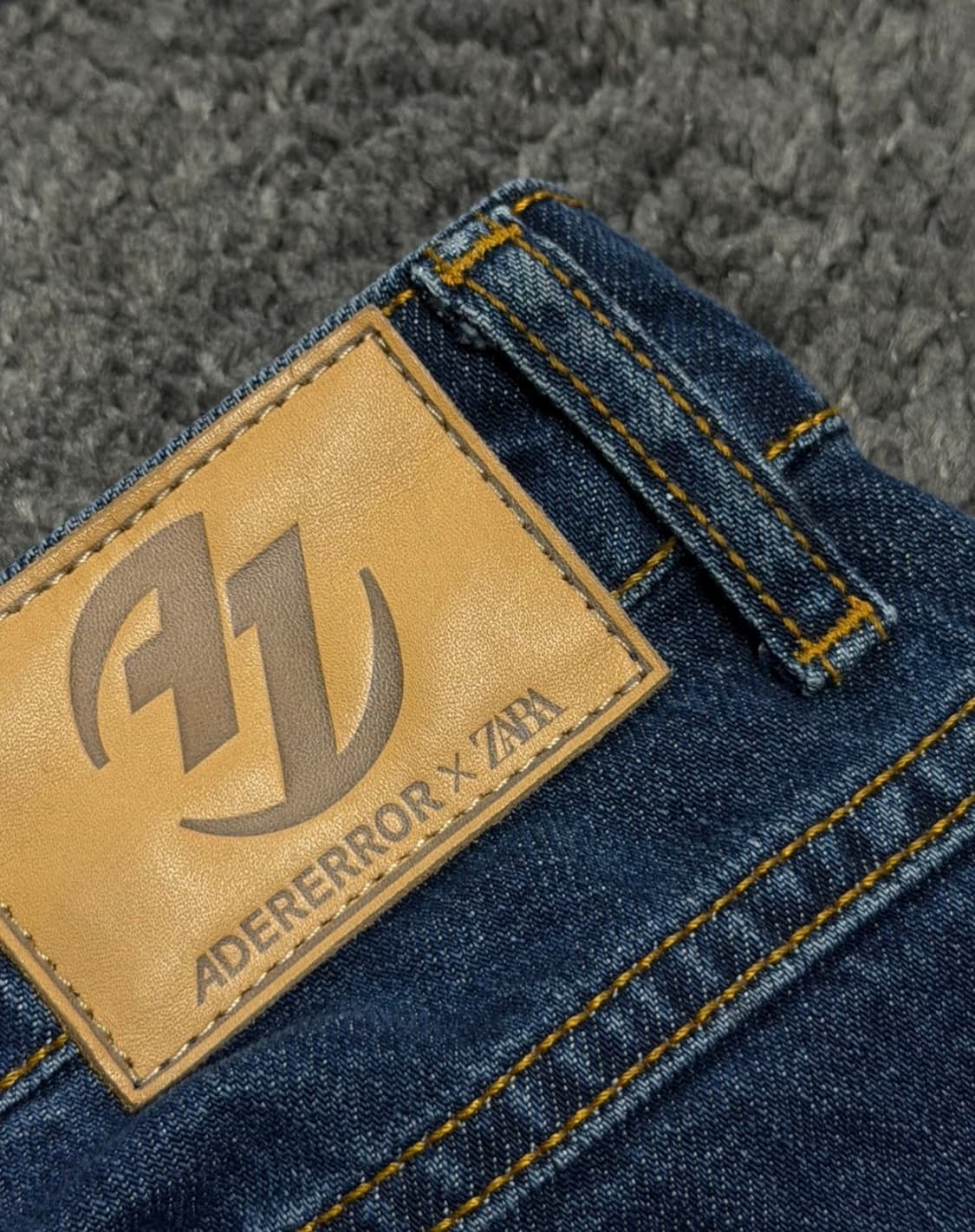 Zara x Ader Error Wide Leg Jeans Blue  상품이미지3