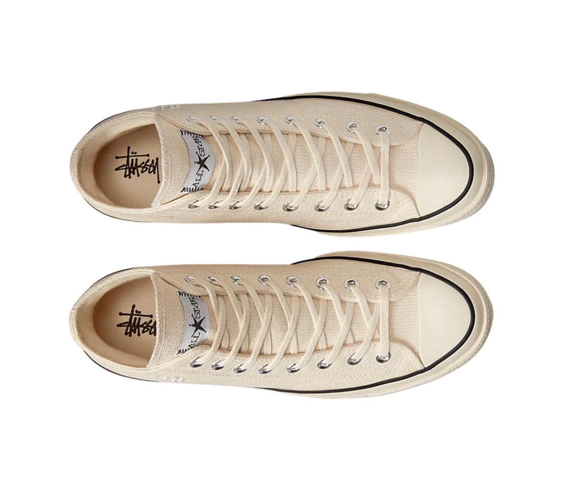 컨버스 x 스투시 척 70 하이 내츄럴 아이보리 상품이미지3