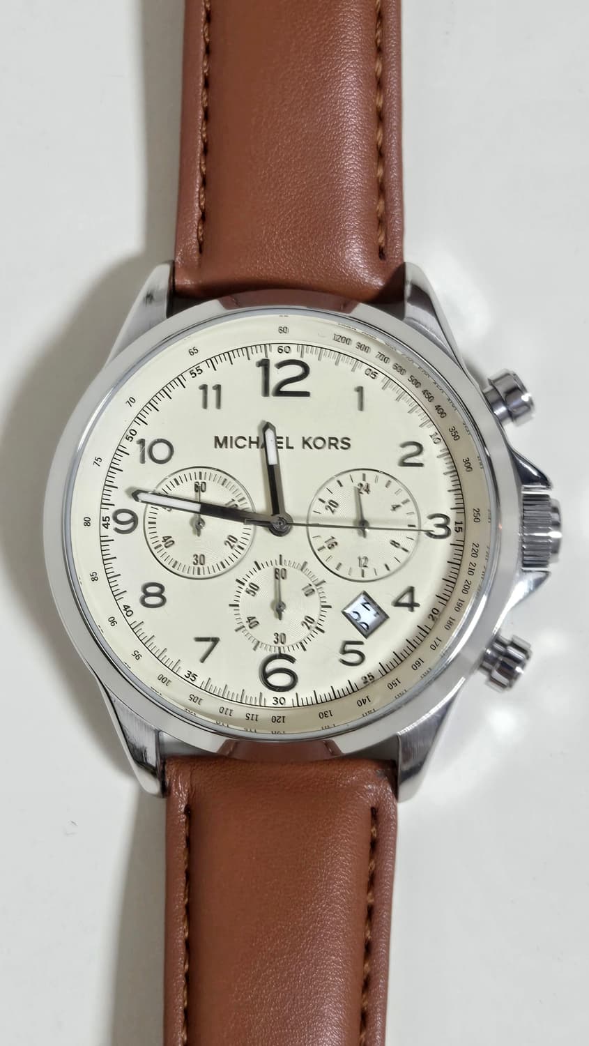 마이클 코어스 크로노그래프, 타키미터 베젤 남성시계 상품이미지1