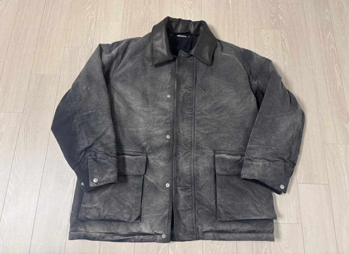 오라리 25aw 프로덕트 다이트 코튼 덕 캔버스 자켓 상품이미지2