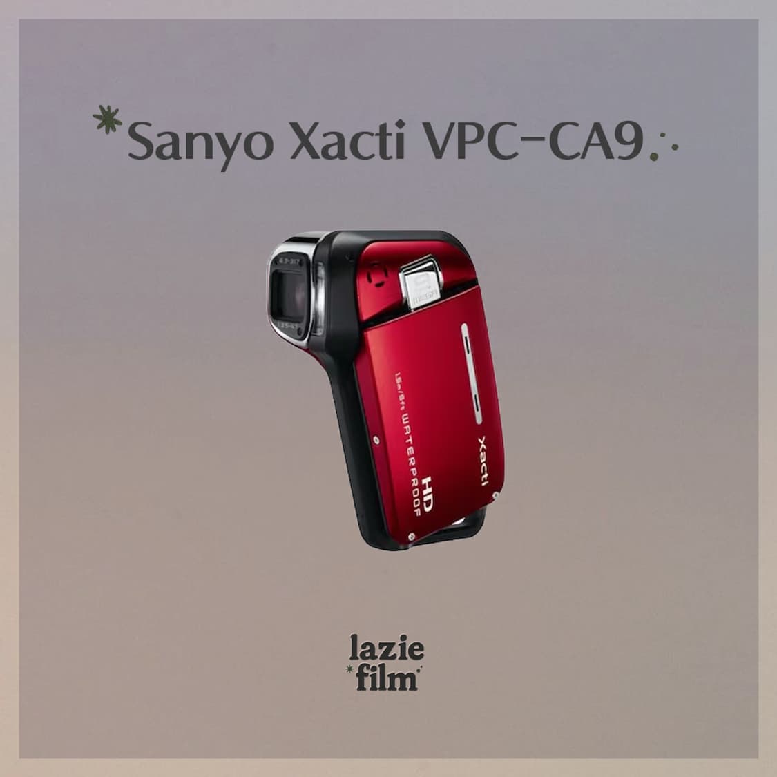 유니크‧₊˚ Sanyo Xacti VPC-CA9 산요 작티 캠코더 상품이미지1