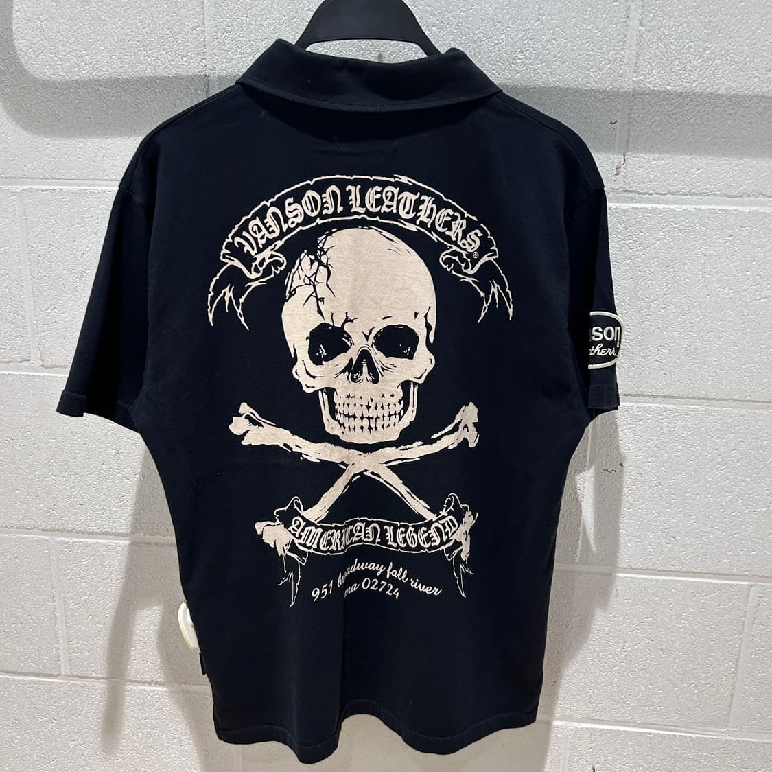 Vanson Leathers Skull PK T-Shirts 상품이미지1