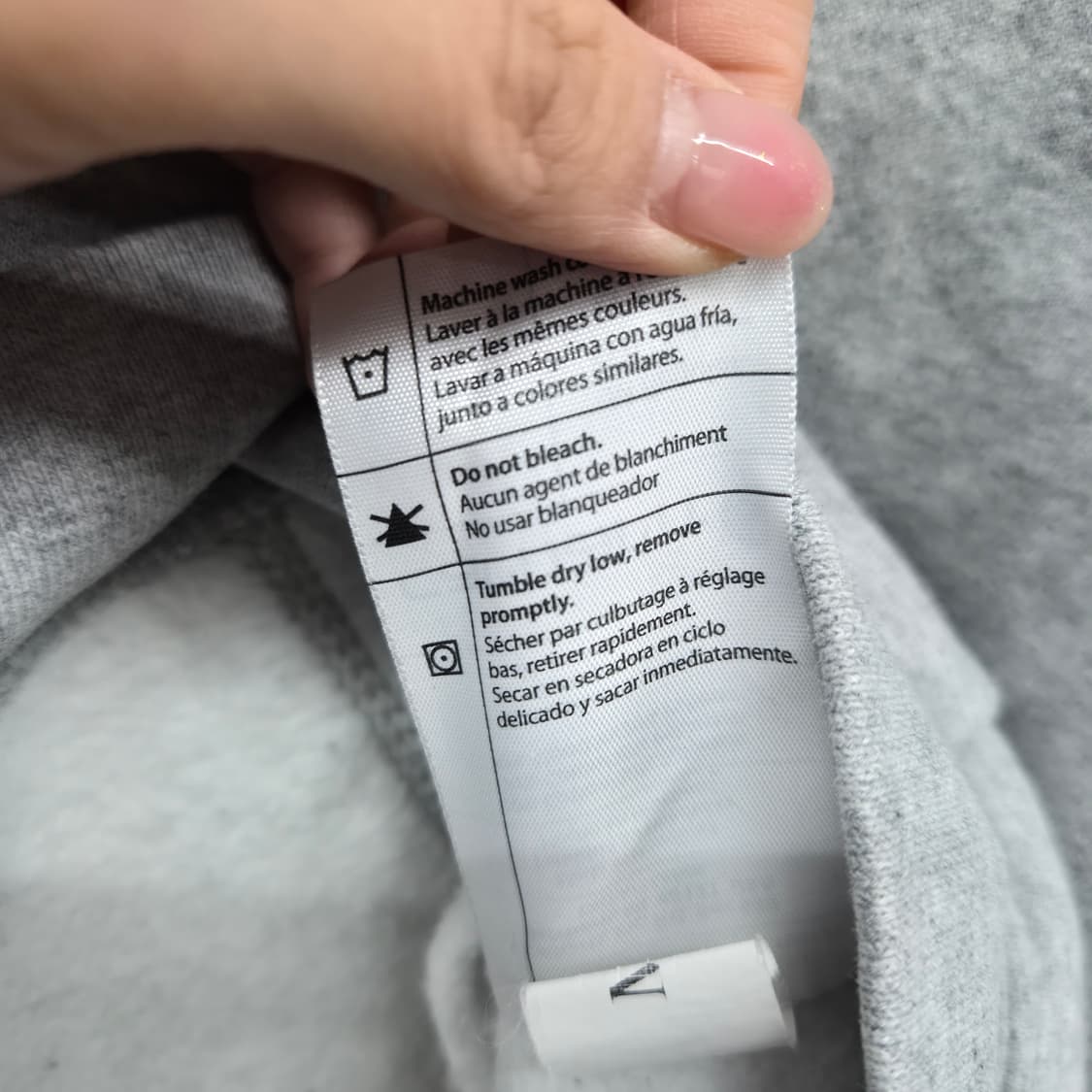 칼하트 그레이 후드집업 남성 M 상품이미지6