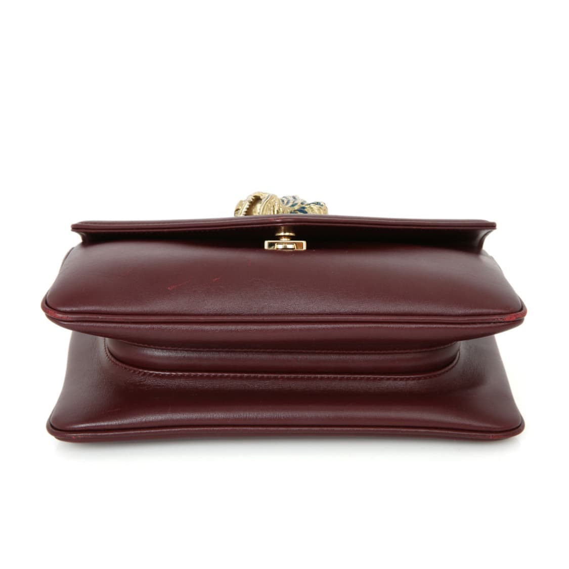 구찌 주미 타이거 체인 크로스 미니숄더백 버건디 537243 상품이미지9