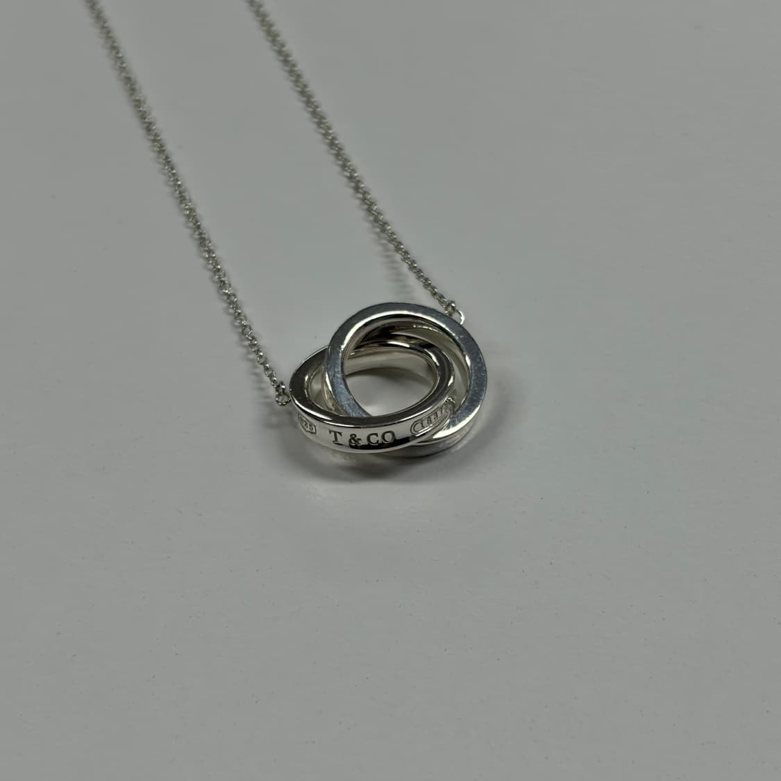 티파니앤코 인터라킹 서클 링 목걸이 상품이미지1