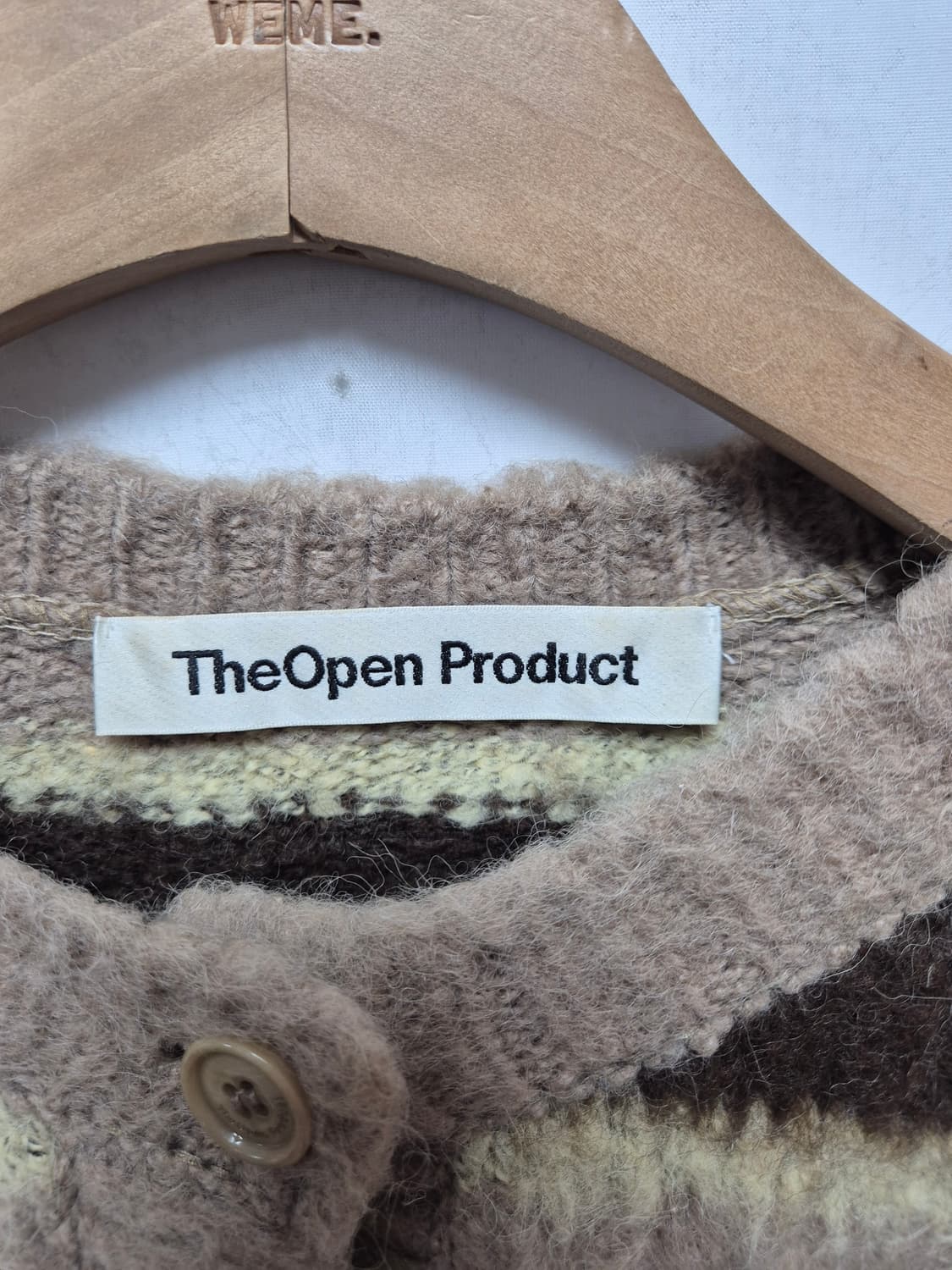 더오픈 프로덕트 스트라이프 가디건 상품이미지3