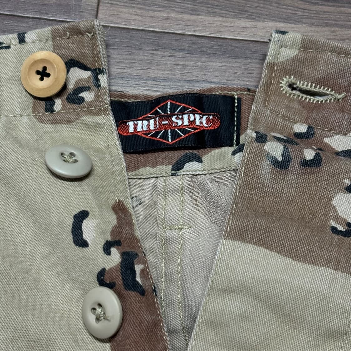 빈티지 트루스펙 미군 데저트 카모 초코칩 쇼츠 버뮤다 반바지 팬츠 상품이미지6