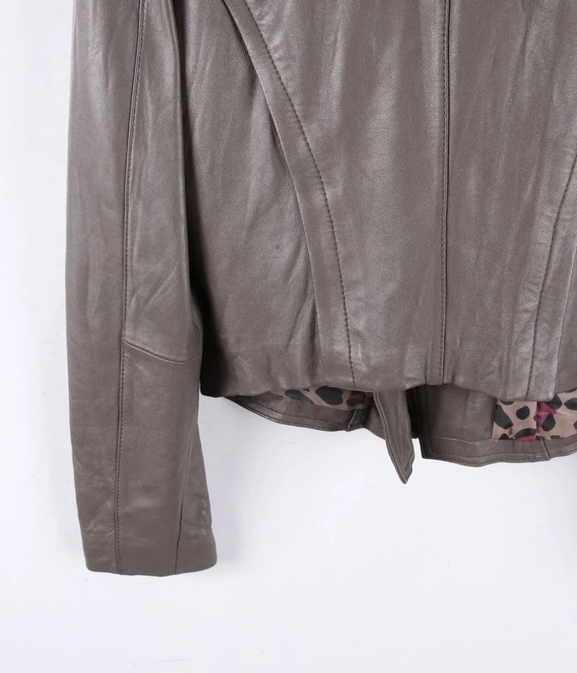 LAVIN Sheep Skin Leather Jacket Grey L 상품이미지4