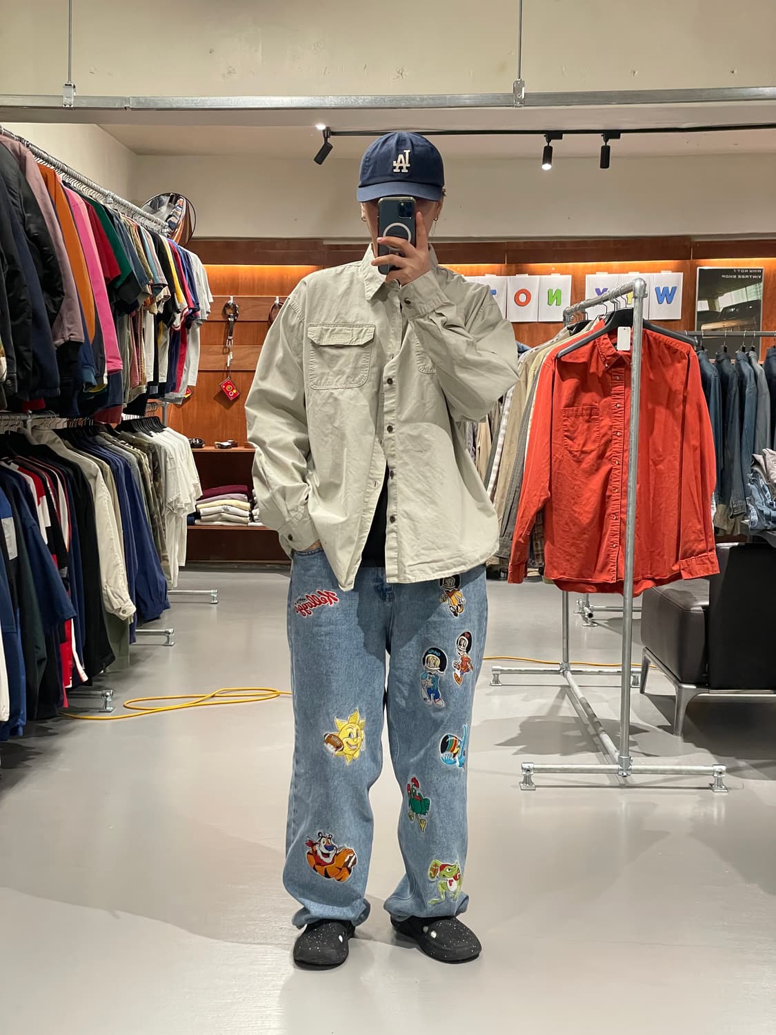 랭글러 투포켓 워크 셔츠   상품이미지2