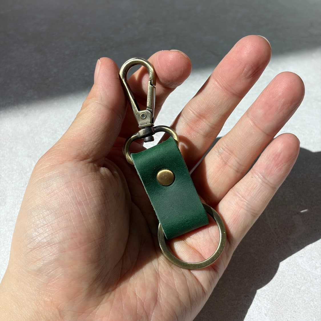 Oribell 베지터블 소가죽 멀티 유틸리티 키링 열쇠고리 상품이미지3