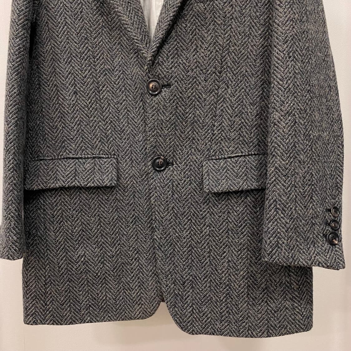 앤더슨벨 대디 클래식 헤링본 앙고라 울 자켓 상품이미지4