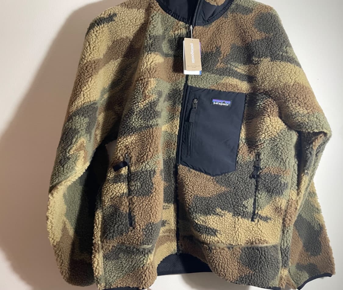 파타고니아 클래식 레트로-X 플리스 자켓 카모플라쥬 상품이미지1