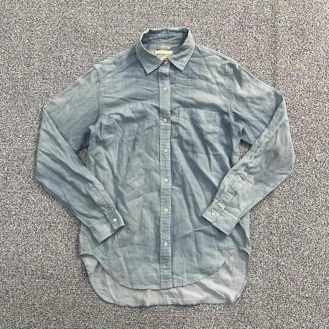 S 데님&서플라이 데님 셔츠 0306M 상품이미지1