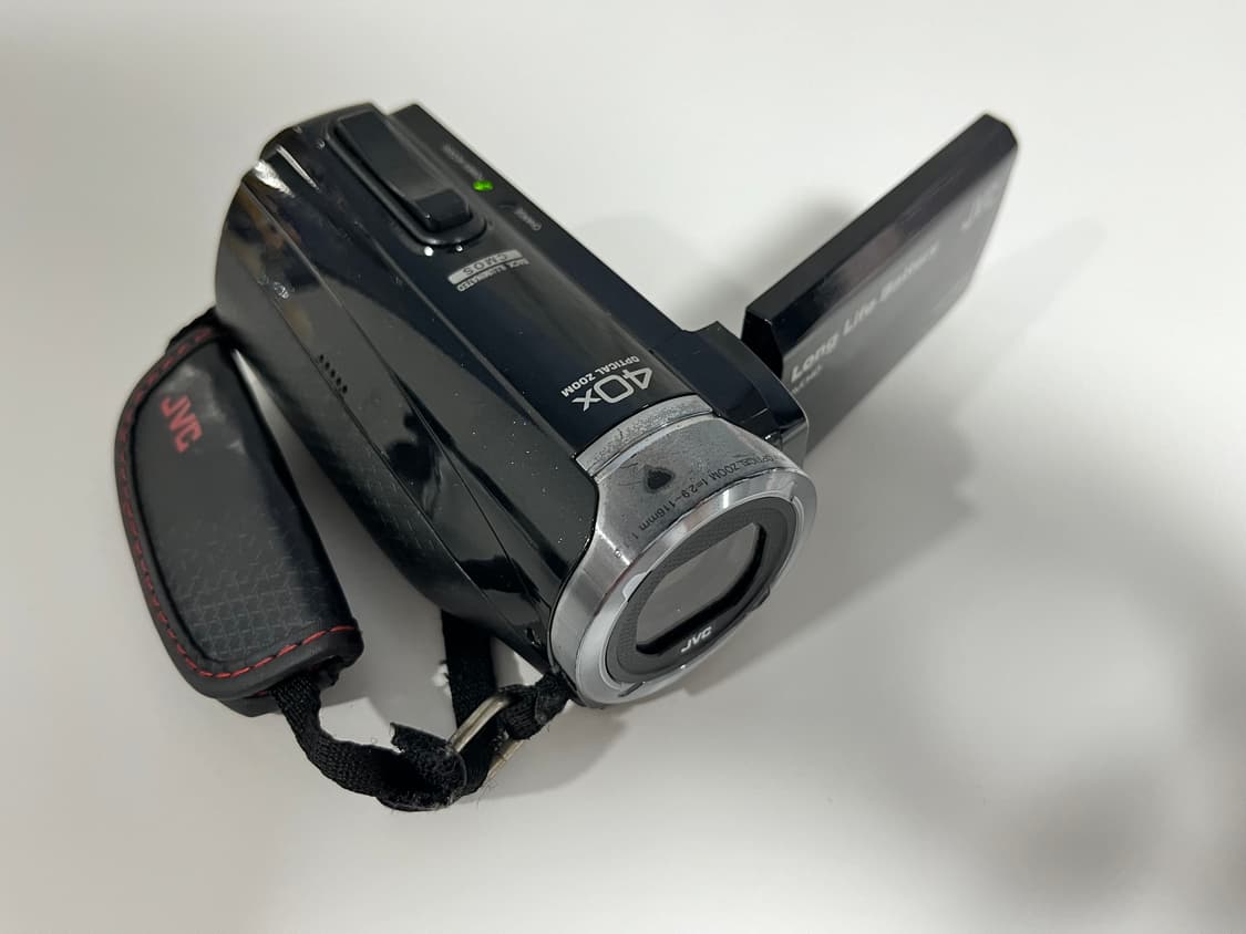 베터리 효율 굿 / 충전 용이 / jvc gz l550 빈티지 캠코더 상품이미지8