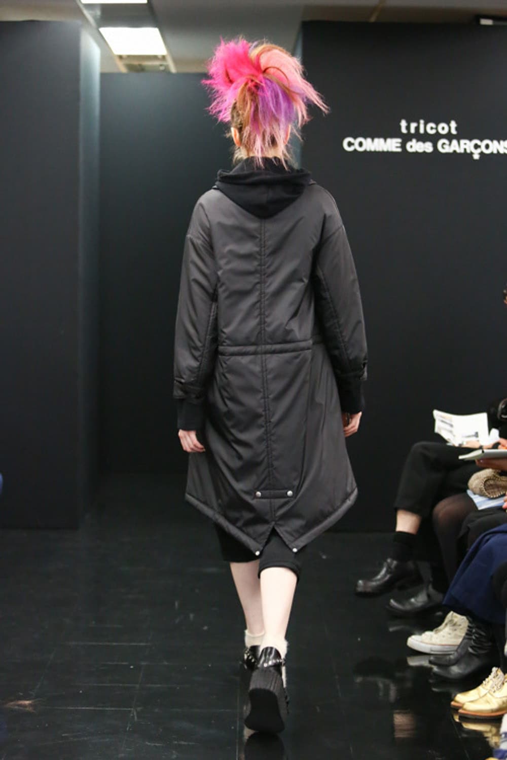 Big Round Collar Hidden Padding Coat 상품이미지2