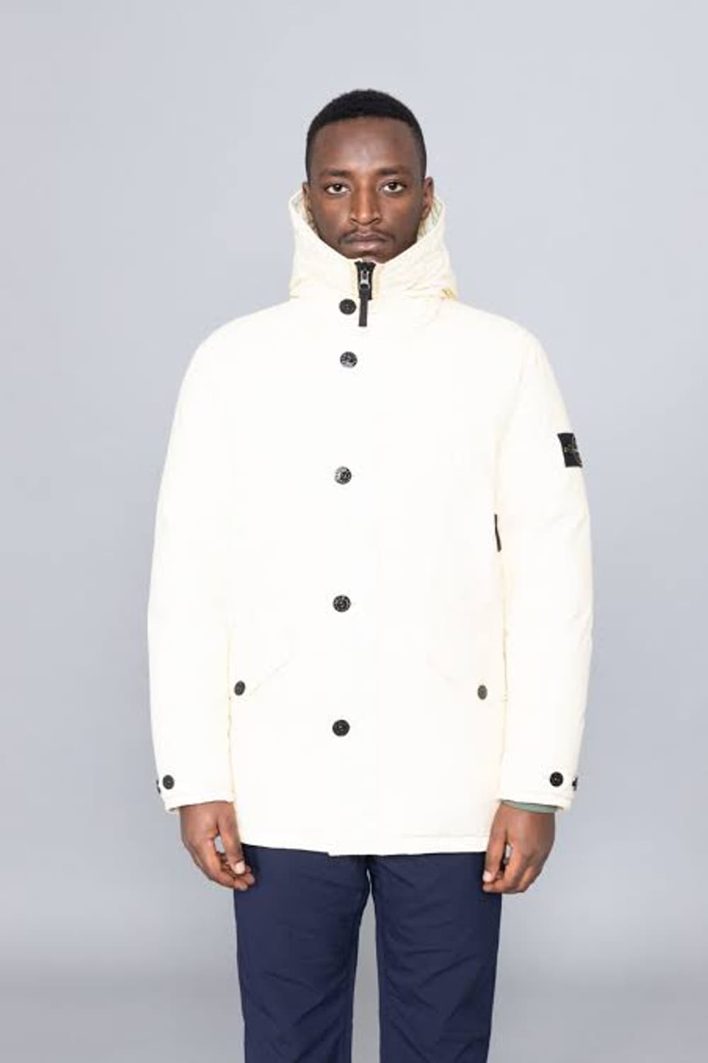 정품) 스톤아일랜드 나슬란 와트로 구스다운 패딩 s사이즈 상품이미지1