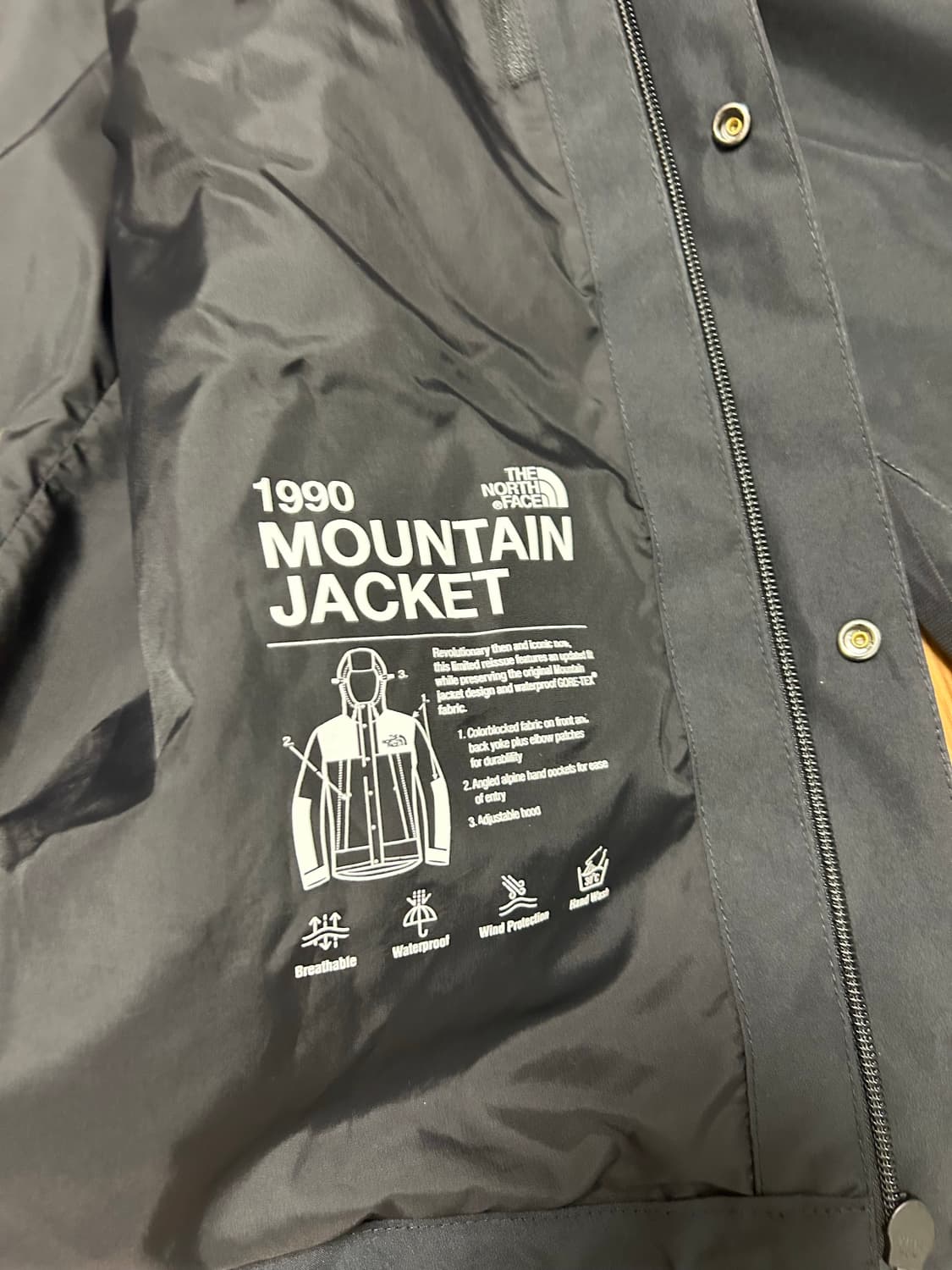 더 노스페이스 에코 고어텍스 마운틴 재킷 M 상품이미지3