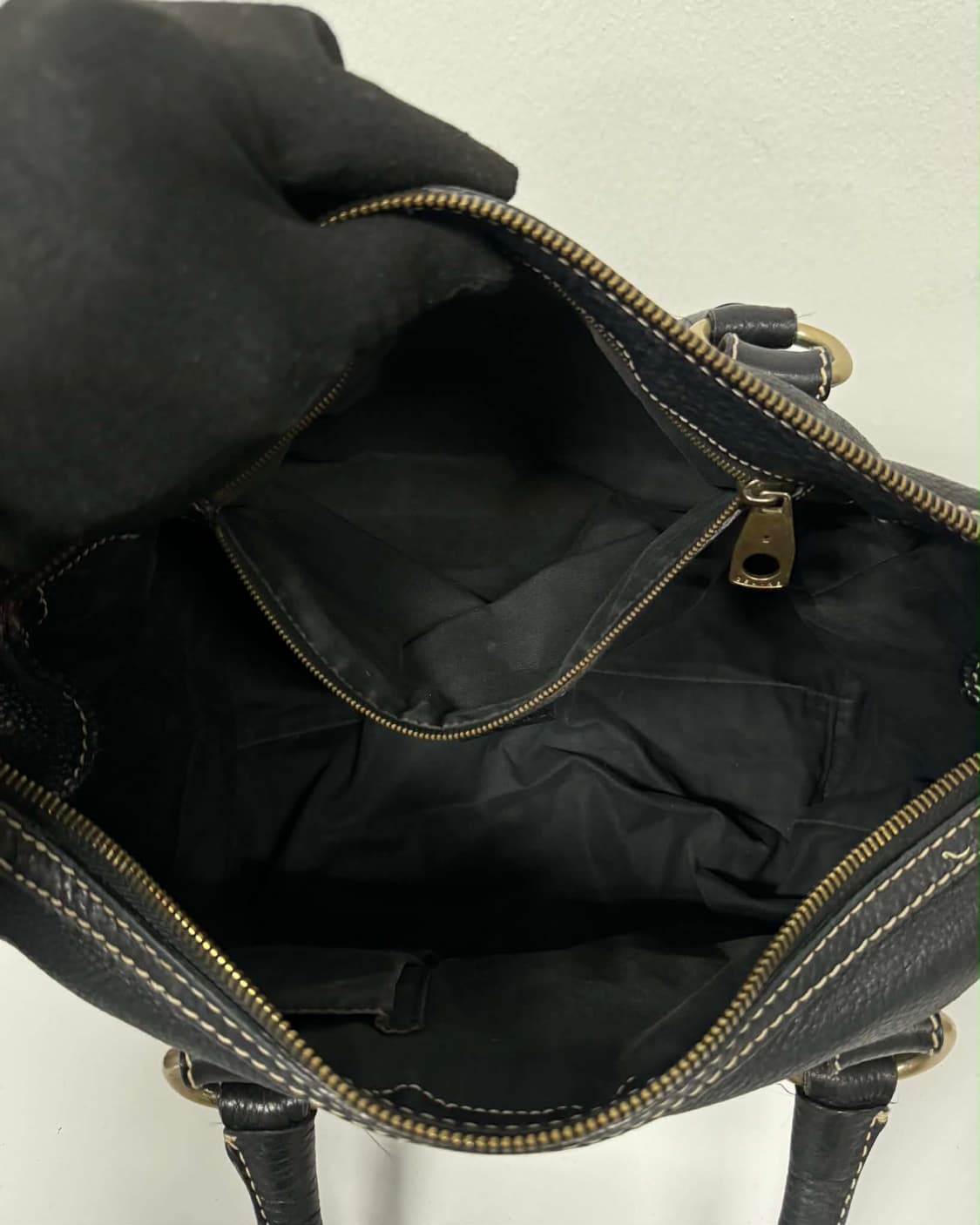 셀린느 빈티지 가죽 부기 토트 핸드백 상품이미지6