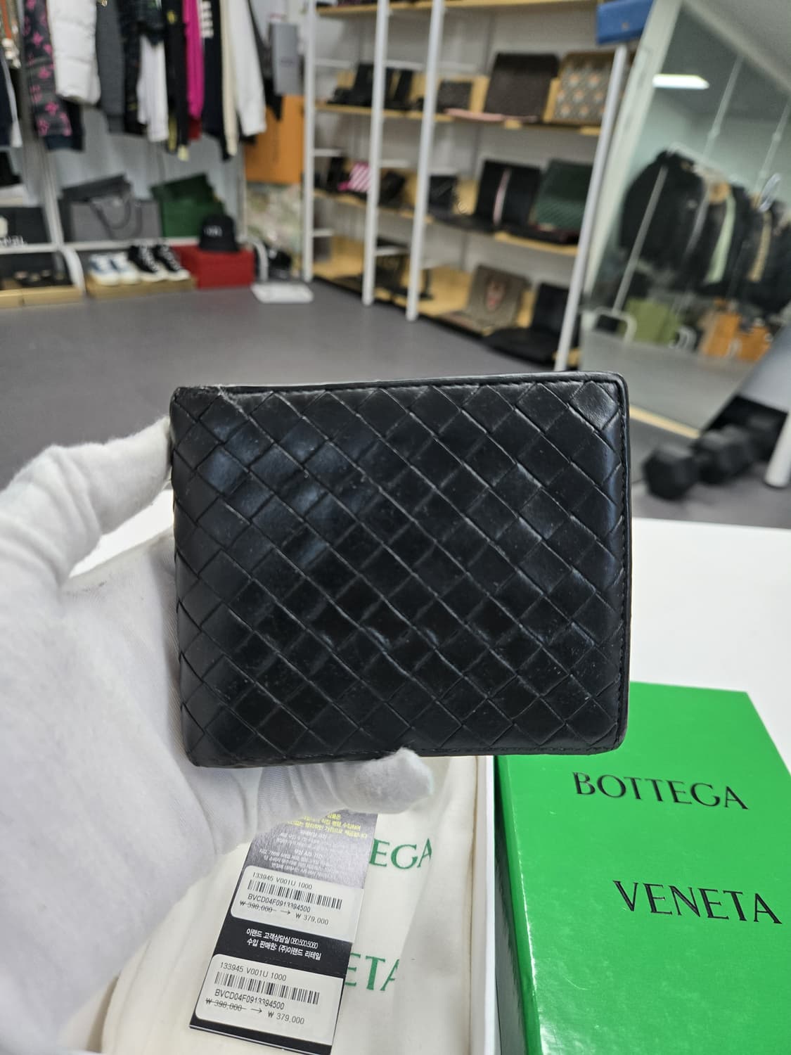 [A급컨디션]보테가베네타 반지갑 상품이미지1