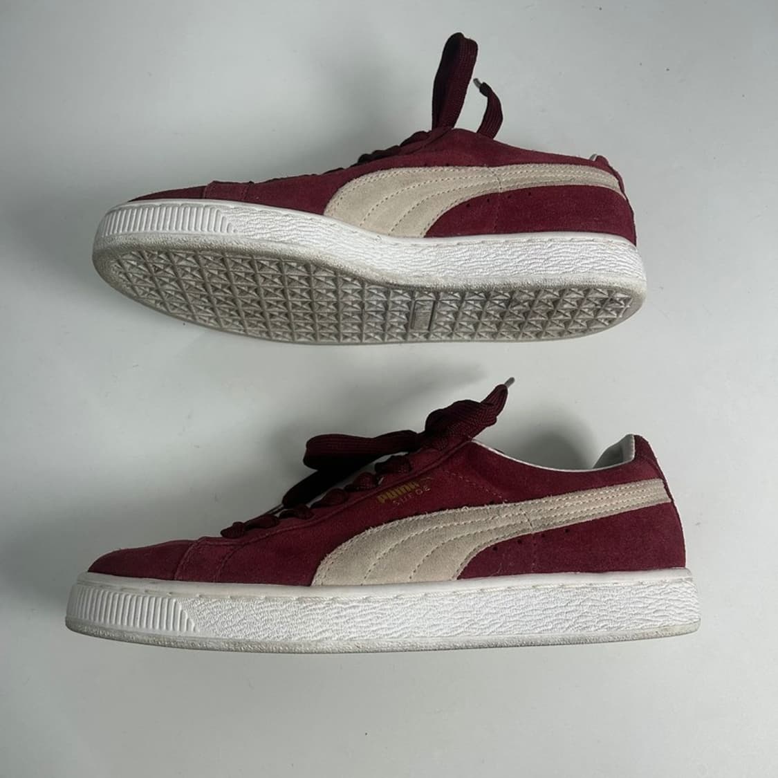 PUMA 스웨이드 클래식 스니커즈 버건디 250 상품이미지2