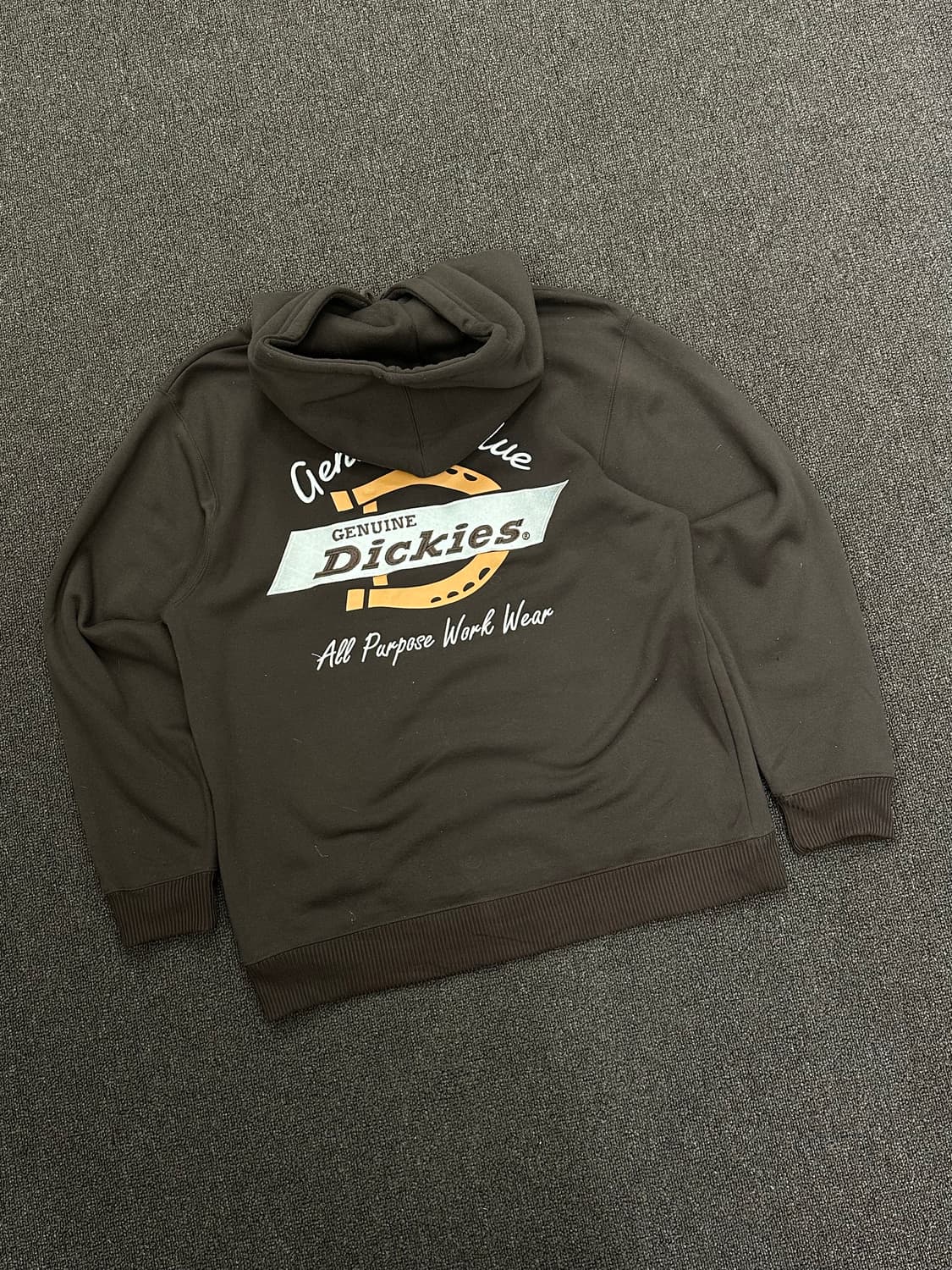 L)디키즈 빈티지 클래식 브라운 플리스 후디 상품이미지7