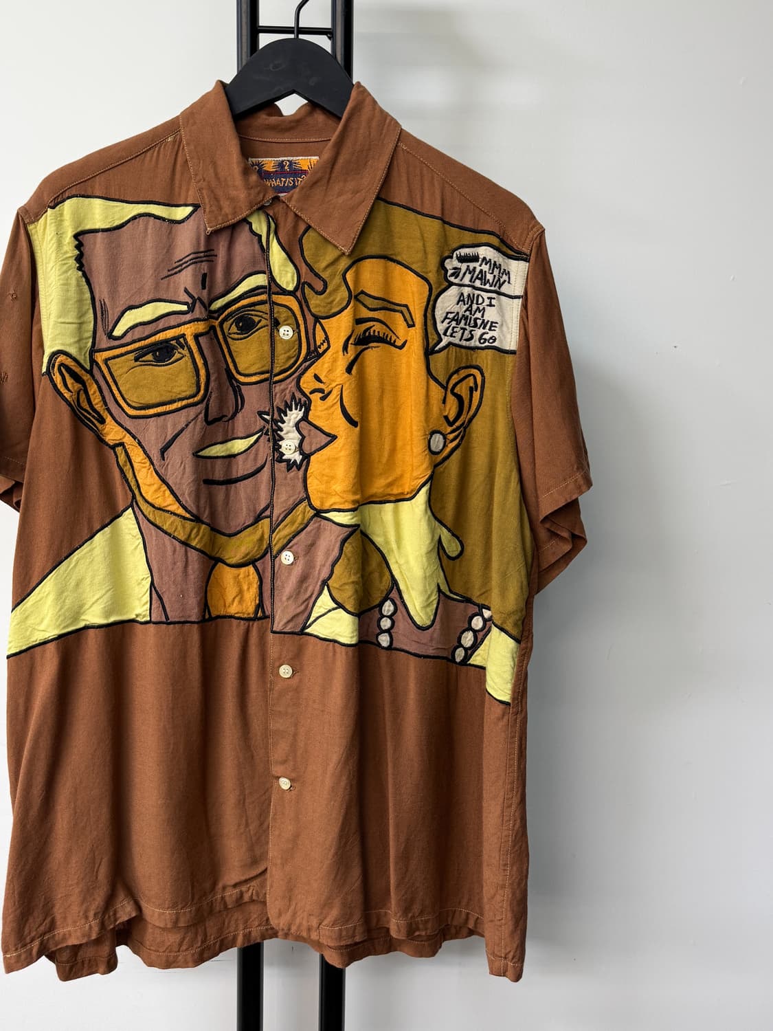 왓이즈잇? 90s 카툰 레이온 셔츠 상품이미지2