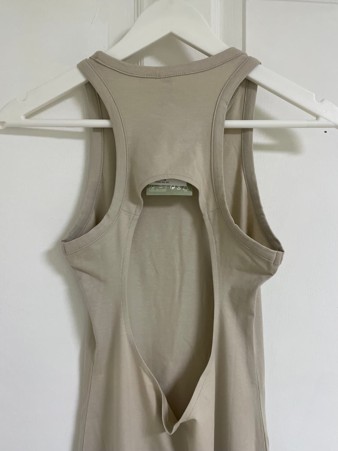 Cut-Out Racerback Slim Dress 컷아웃 원피스 상품이미지3