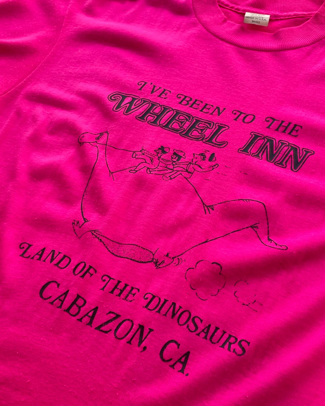 70’s USA “Cabazon Dinosaurs” T-shirt 상품이미지7