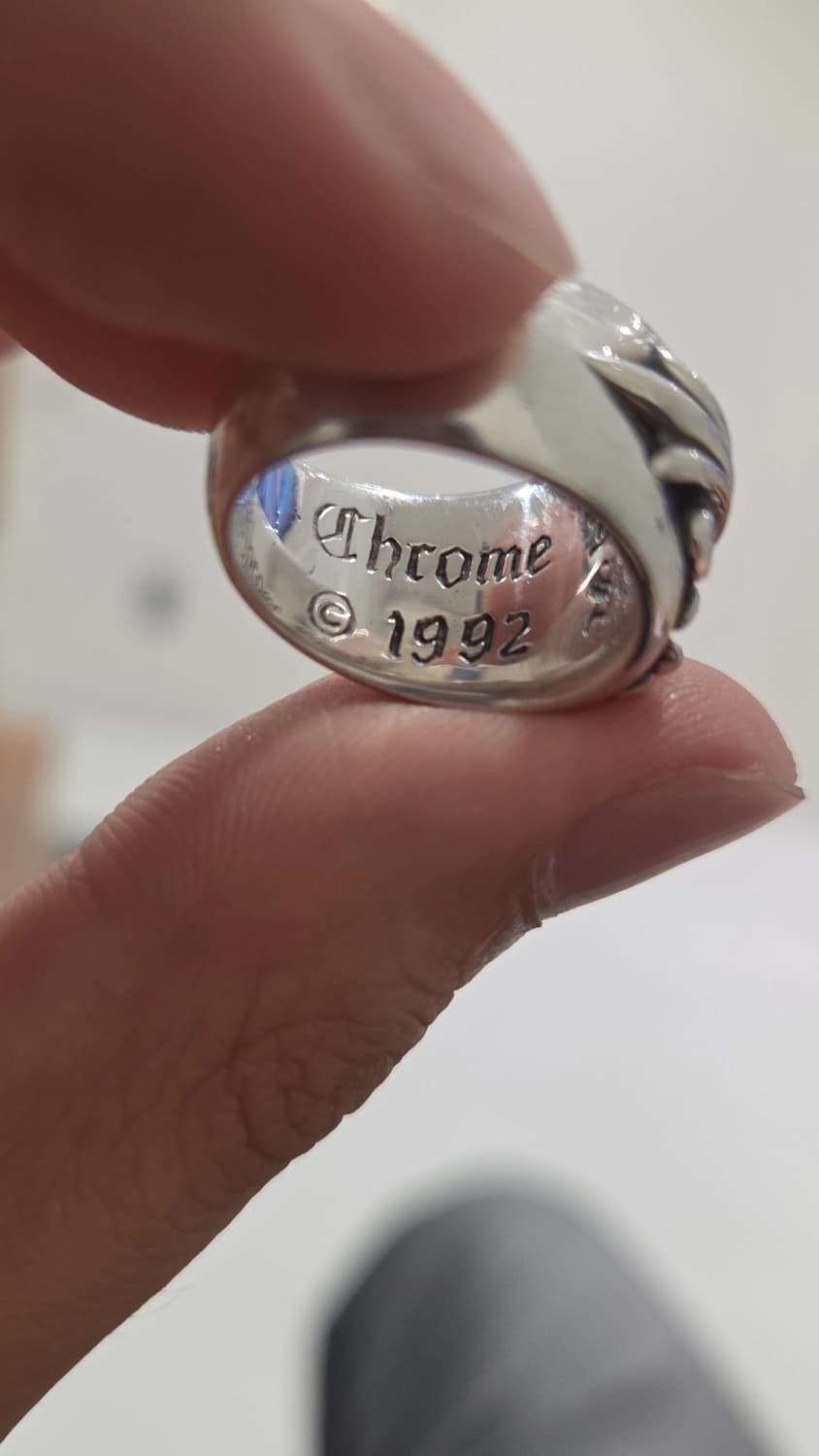 [판매] 크롬하츠 플로랄 크로스 링(US 5.5 / KS 11~10) 상품이미지2