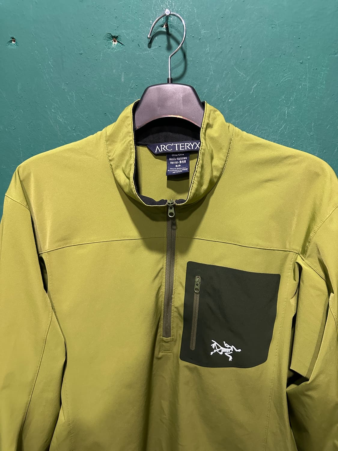 아크테릭스 반집업 그린 S 상품이미지3