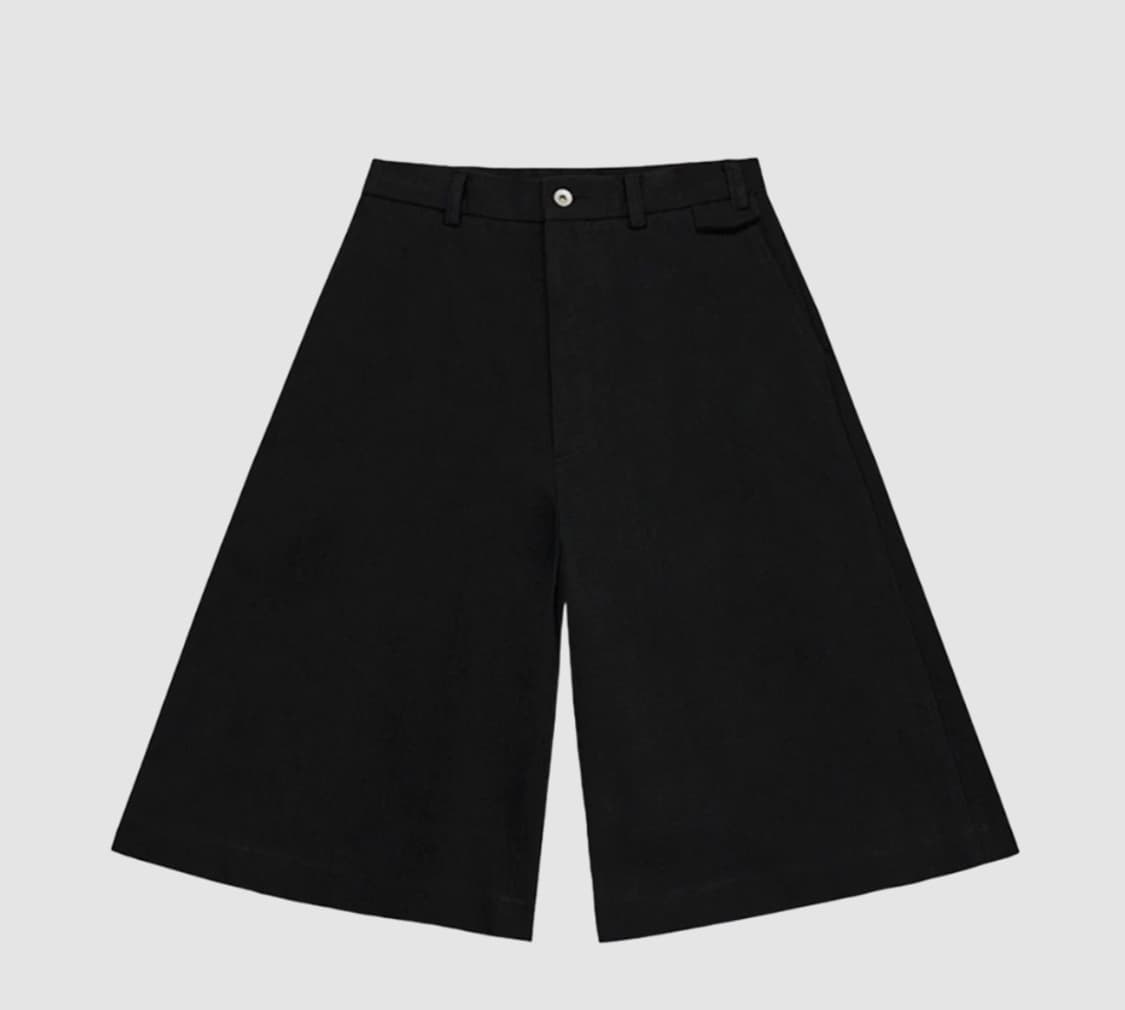 [새 상품/택o] STU - Bermuda Pants Black (M) 상품이미지1