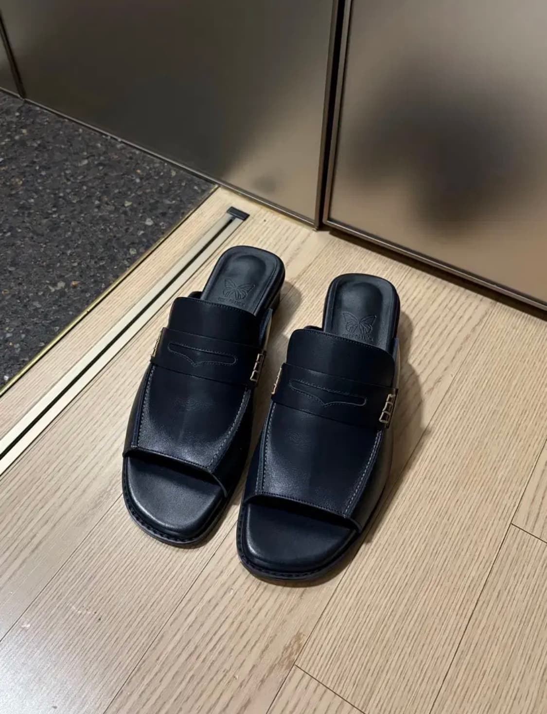 소가죽 뮬 슬리퍼 수제화 상품이미지2