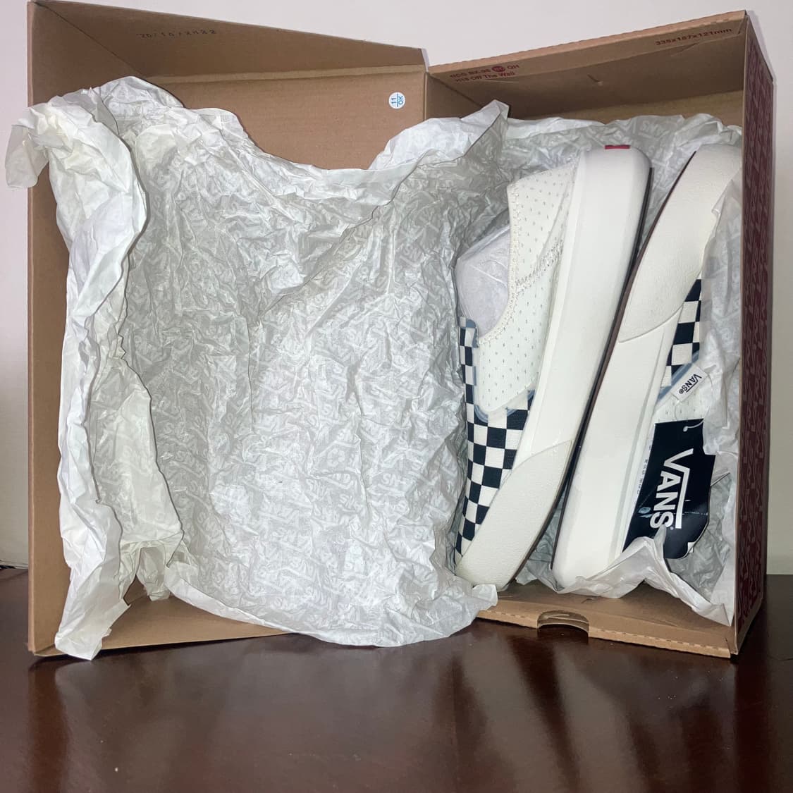 반스 컴피쿠시 체커보드 마쉬멜로우 (새상품) 상품이미지5