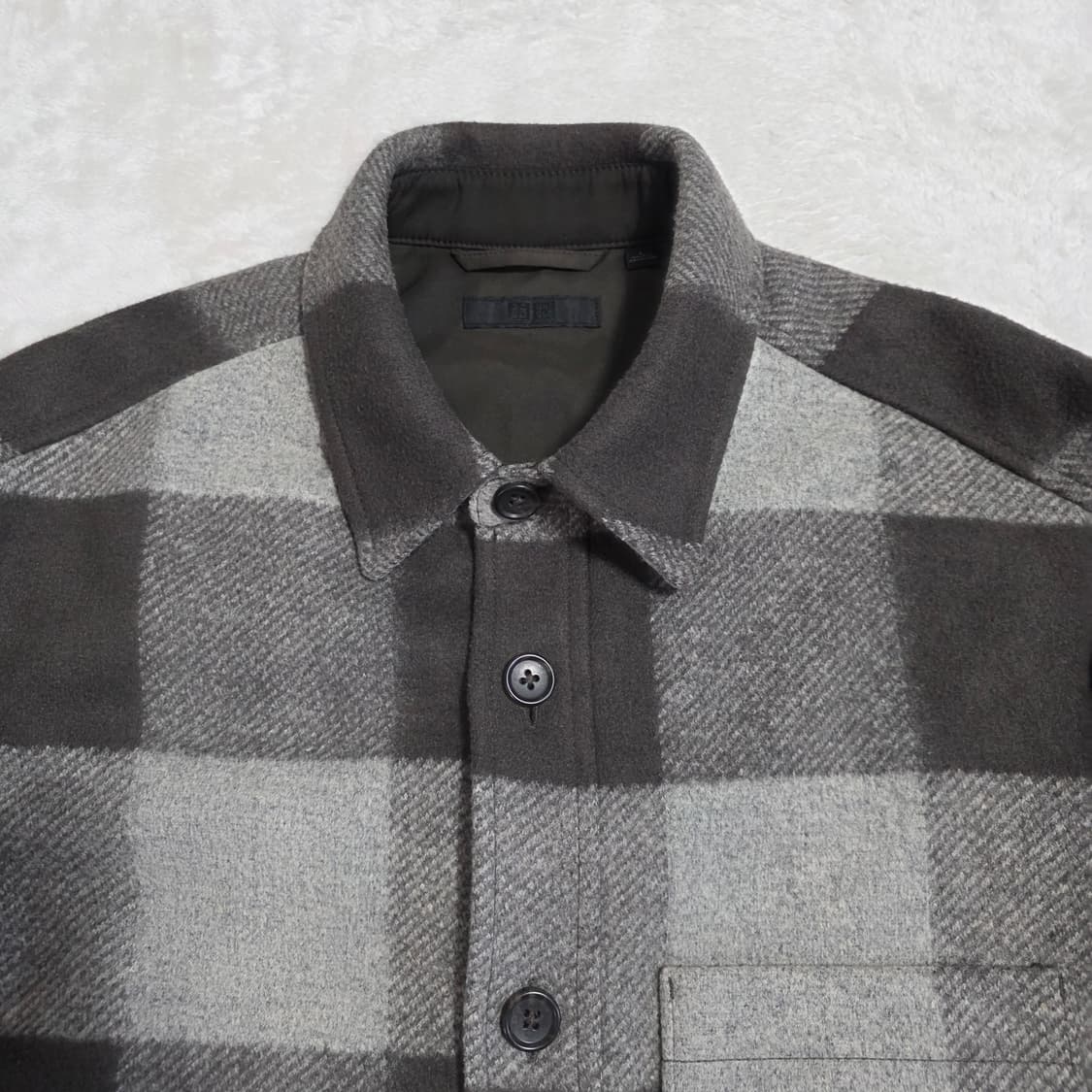 (L)유니클로 오버 셔츠 자켓 상품이미지2