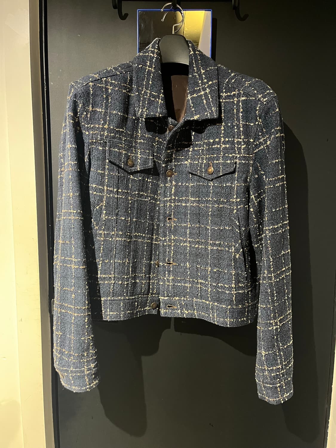 엘무드 호크 트위드 트러커자켓 상품이미지1