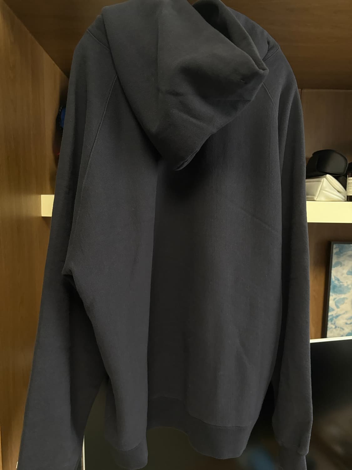 헤리티지플로스 후드 차콜 M 상품이미지2