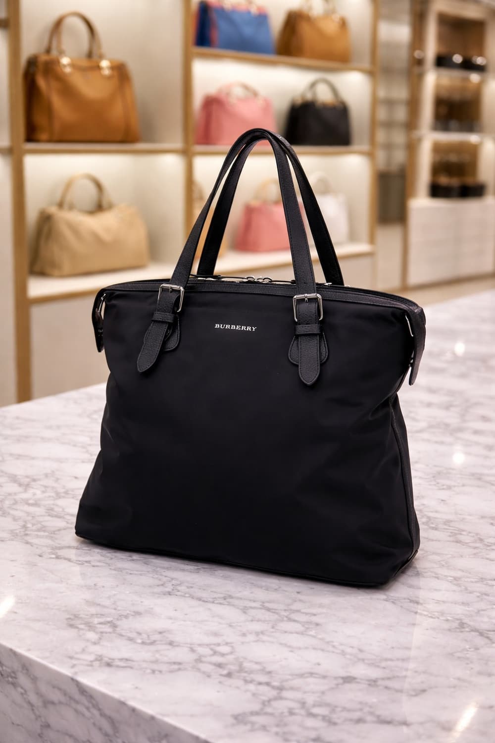 [S급] 버버리 트렌톤 토트백 판매합니다!!! 상품이미지1