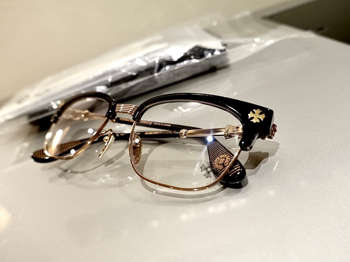 크롬하츠 보넨노이슈어2 블랙/골드 안경 상품이미지1