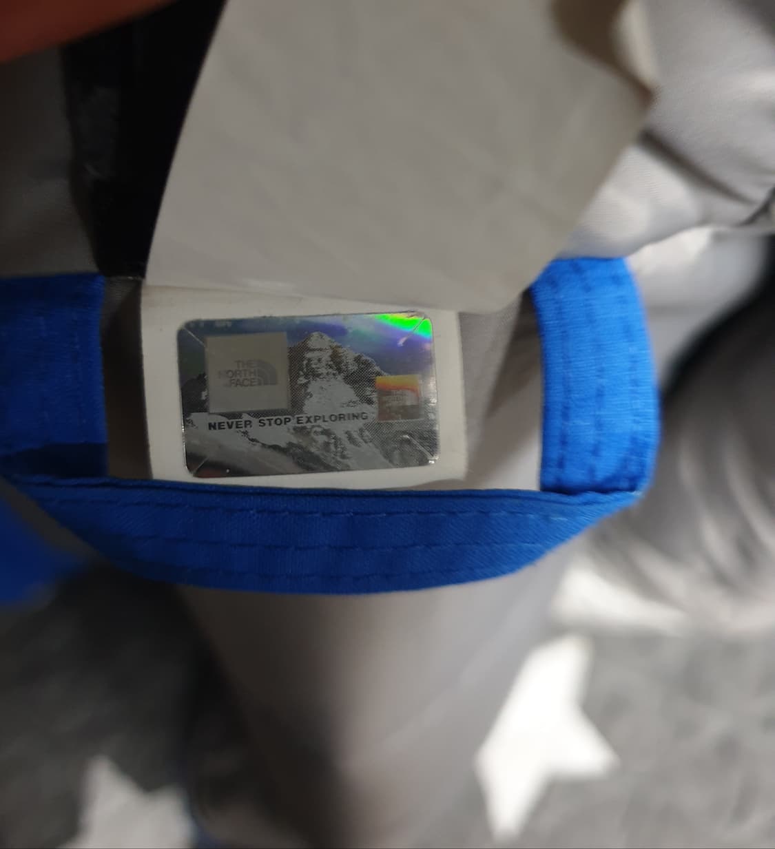 노스페이스 드라이벤트 안감패딩내피 바람막이 자켓 블루 (S) 상품이미지9