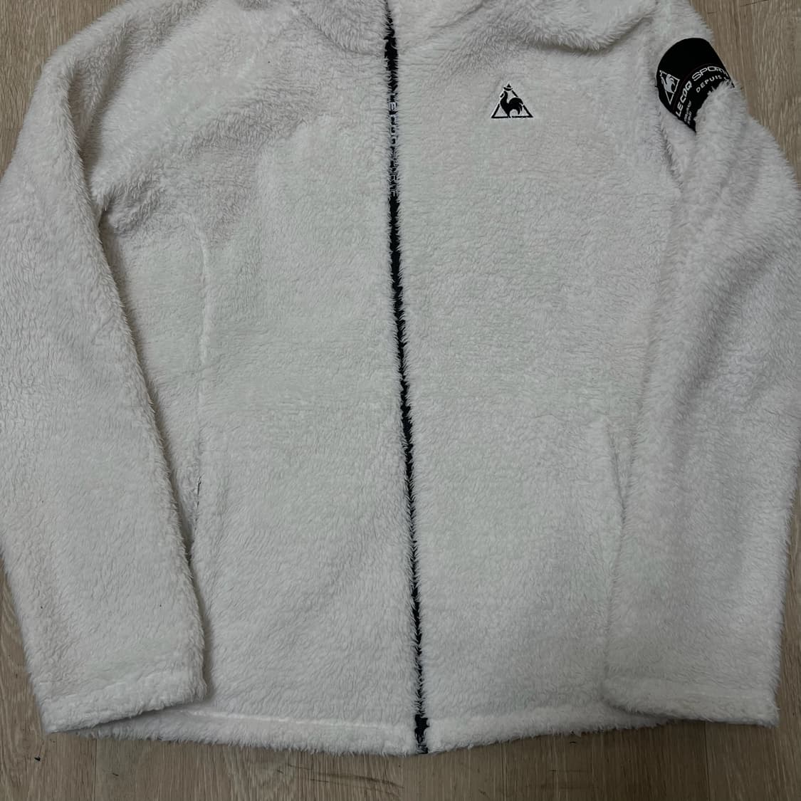 르꼬끄 여성 양털 뽀글이 후리스 자켓 M/90  상품이미지4