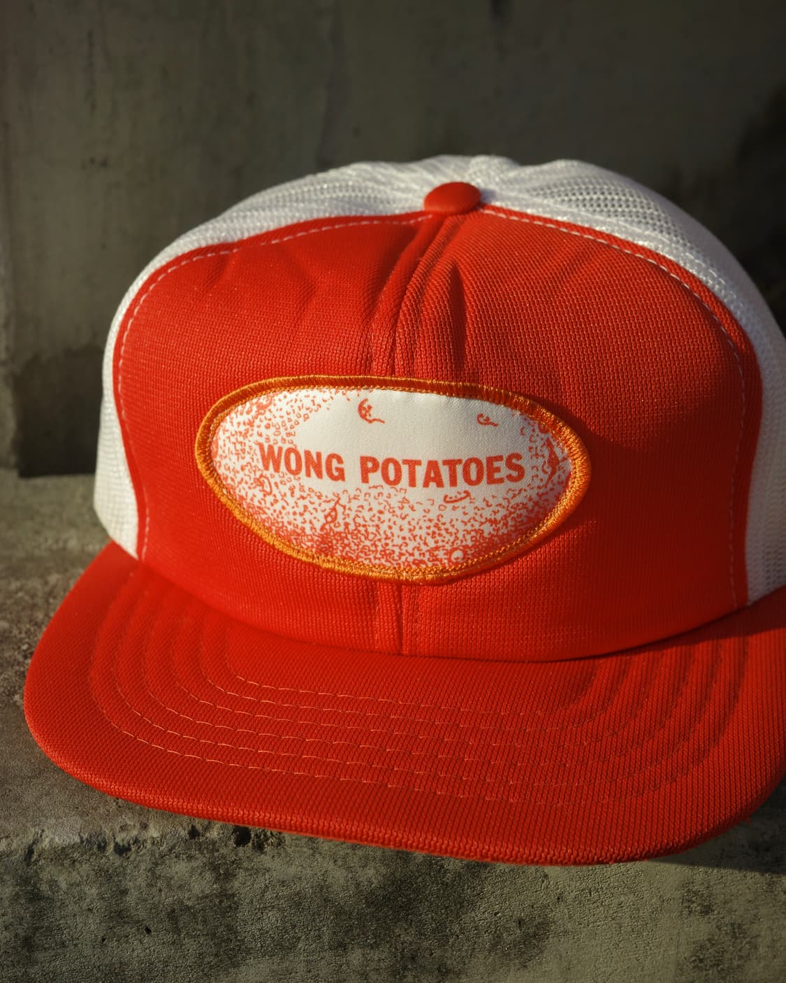 80s womg potatoes 패치 6패널 트러커캡 상품이미지2