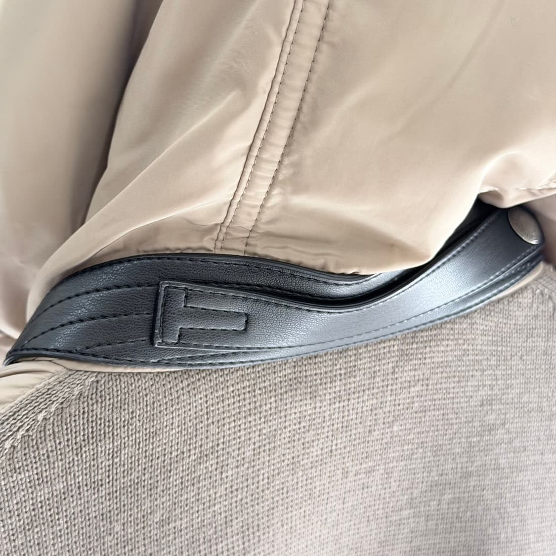 (A+/48) / 톰포드 라이트 패디드 나일론 니트 후드 집업 상품이미지9