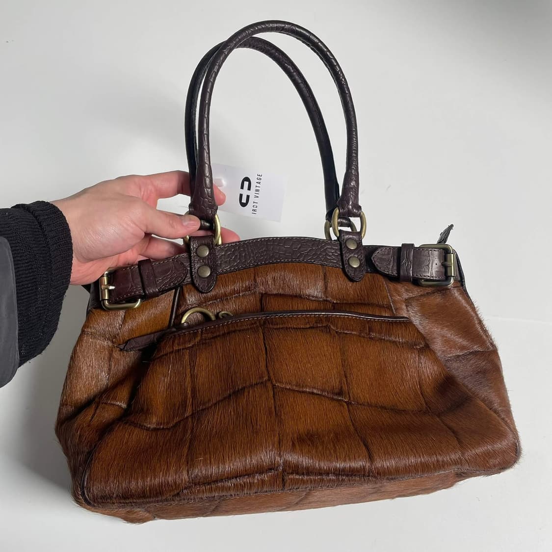 Cavalcanti 송치 레더 백 (italy) 상품이미지2