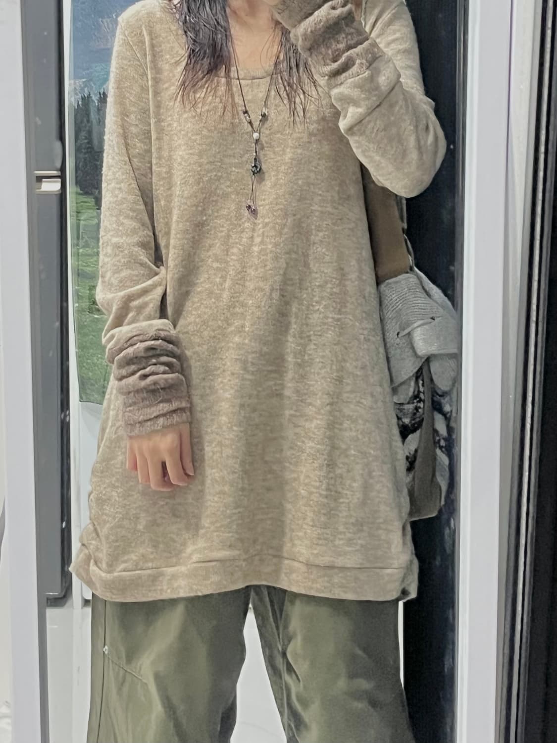 빈티지 니트원피스 모리걸 상품이미지2