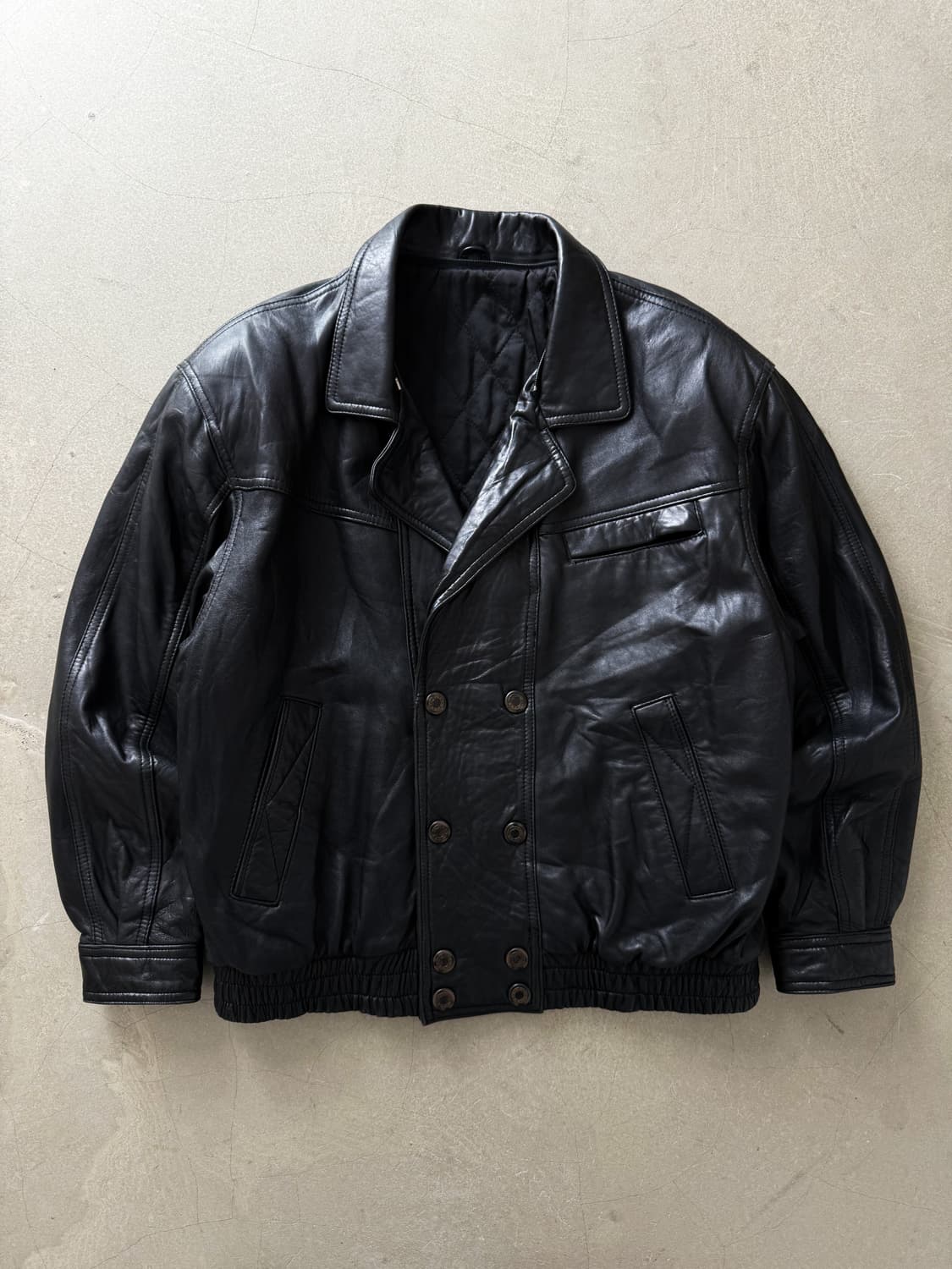  Vintage Sheepskin Leather  Jacket  상품이미지2